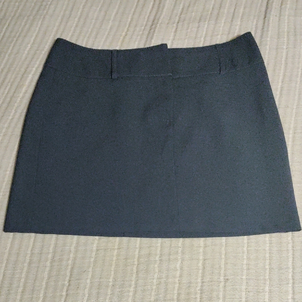 Chic Dark Gray Mini Skirt